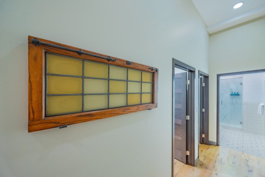 Duluth Rental Suite 101, artwork in hallway