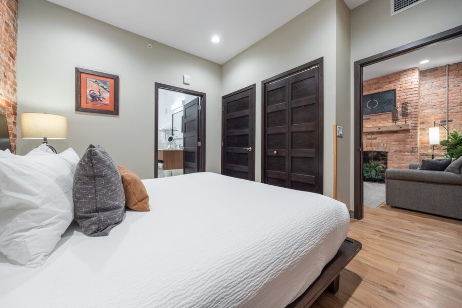 Duluth Rental Suite 301 - view from bedroom