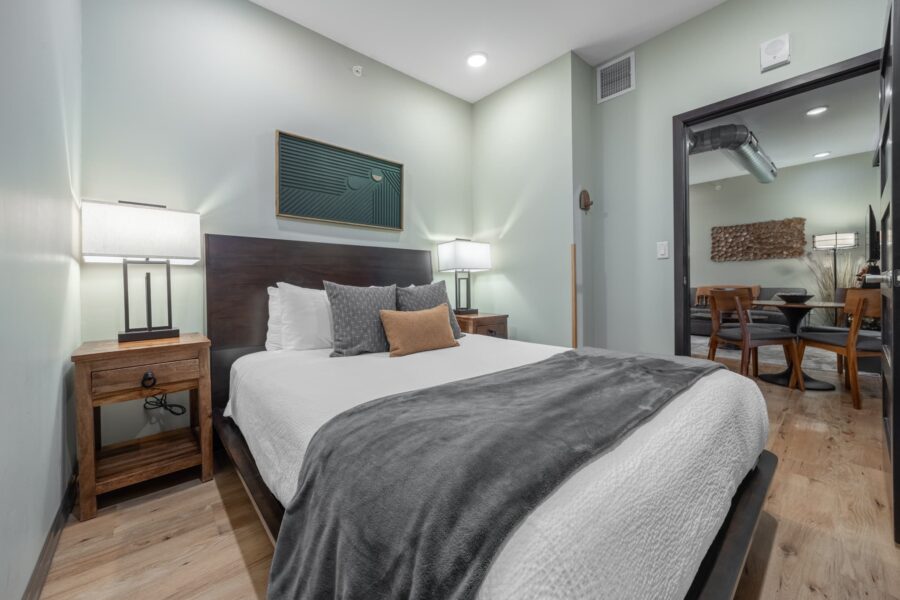 Duluth Rental Suite 302 - bedroom